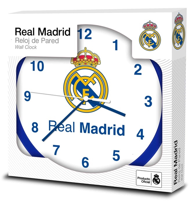 Real Madryt zegar ścienny 25cm RM00001 89209