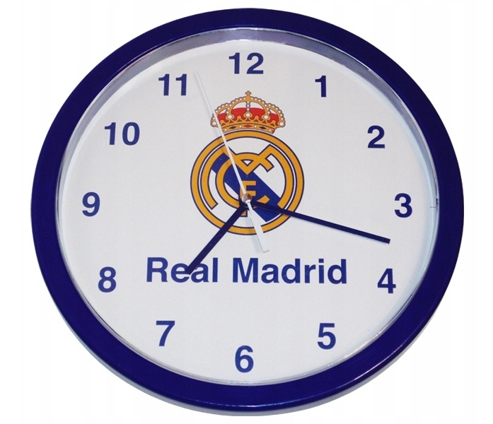 Real Madryt zegar ścienny 25cm RM00001 89209