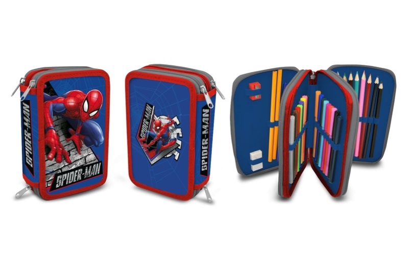 Spiderman piórnik 2-kom.z wyp.SP50052 84297