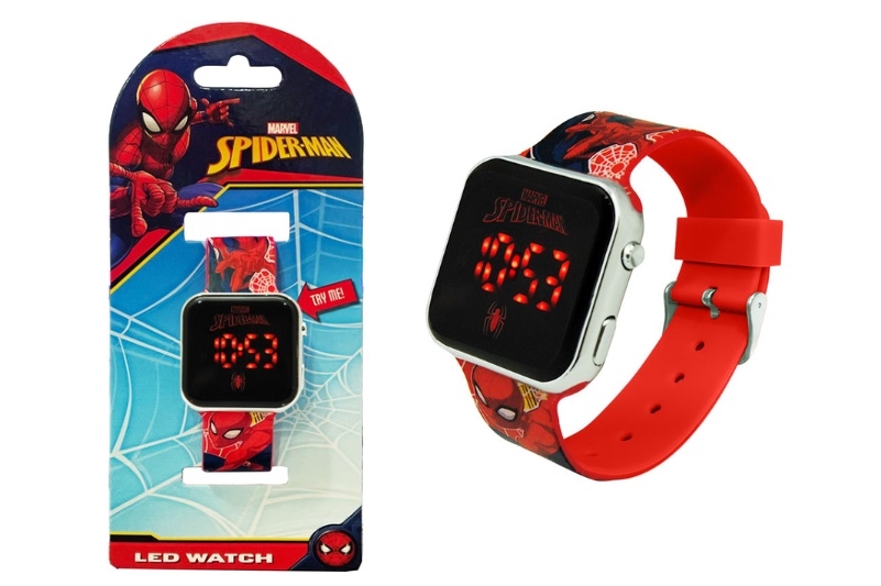 Spiderman zegarek LED cyfr. SPD4800 69058