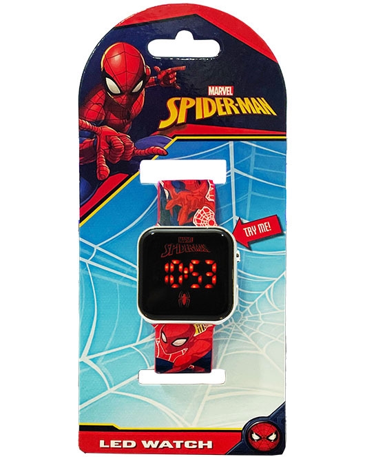 Spiderman zegarek LED cyfr. SPD4800 69058