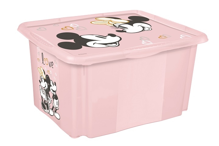 KEEEPER skrzyn.obr.pok.15L Minnie pink 81497