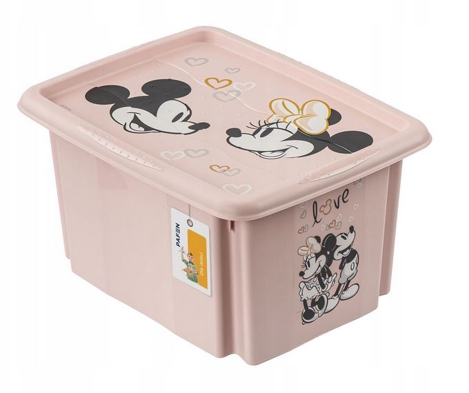 KEEEPER skrzyn.obr.pok.15L Minnie pink 81497