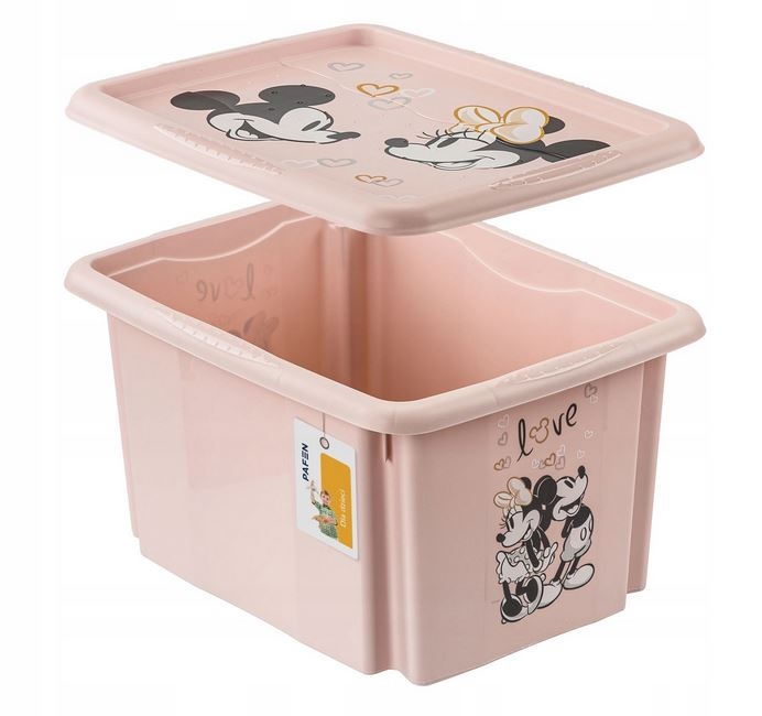 KEEEPER skrzyn.obr.pok.15L Minnie pink 81497