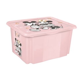 KEEEPER skrzyn.obr.pok.24L Minnie pink 81510