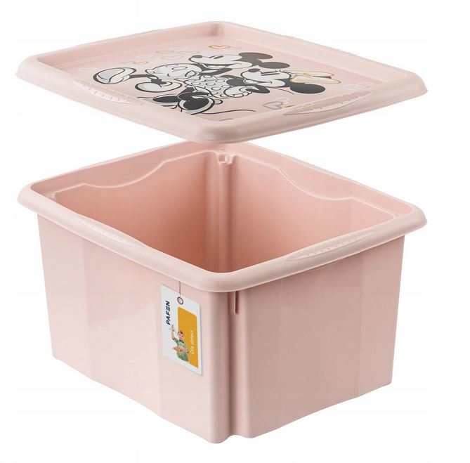 KEEEPER skrzyn.obr.pok.24L Minnie pink 81510