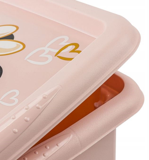 KEEEPER skrzyn.obr.pok.24L Minnie pink 81510