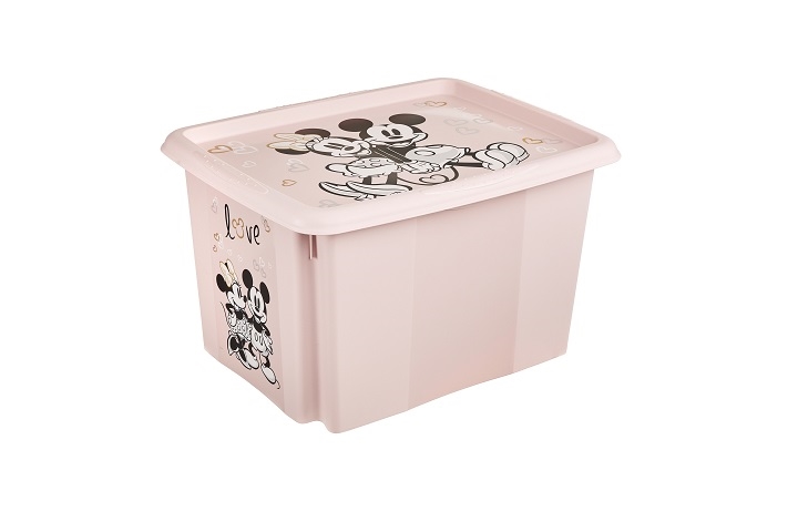 KEEEPER skrzyn.obr.pok.30L Minnie pink 81145