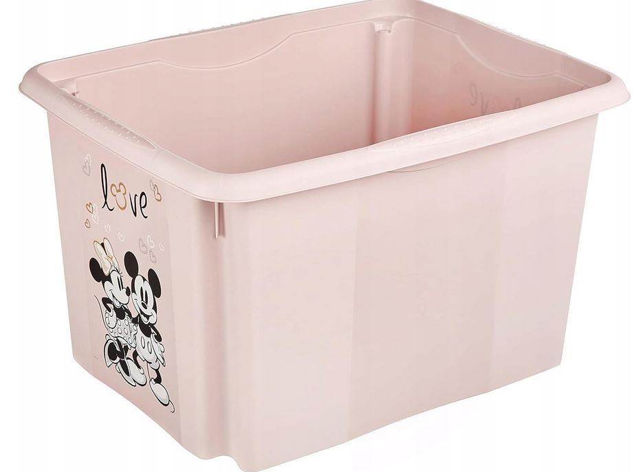 KEEEPER skrzyn.obr.pok.30L Minnie pink 81145