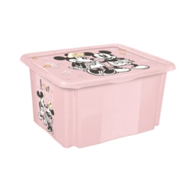 KEEEPER skrzyn.obr.pok.45L Minnie pink 81169