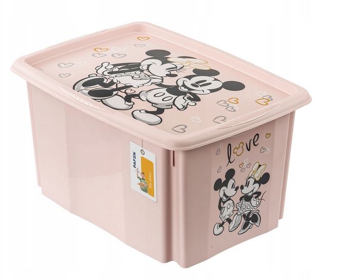 KEEEPER skrzyn.obr.pok.45L Minnie pink 81169