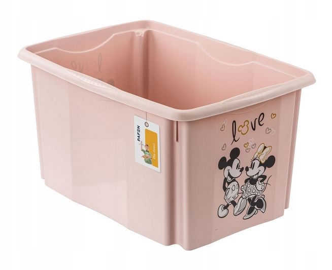 KEEEPER skrzyn.obr.pok.45L Minnie pink 81169