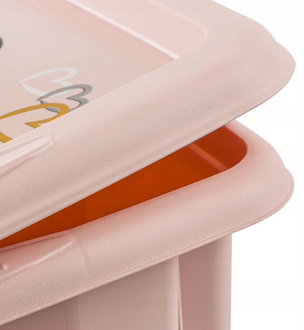 KEEEPER skrzyn.obr.pok.45L Minnie pink 81169