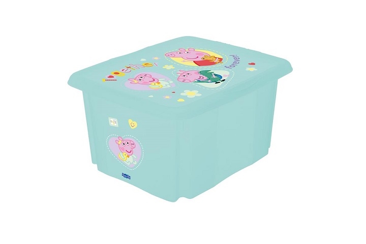 KEEEPER skrzynka z pokrywą 15L Peppa28857