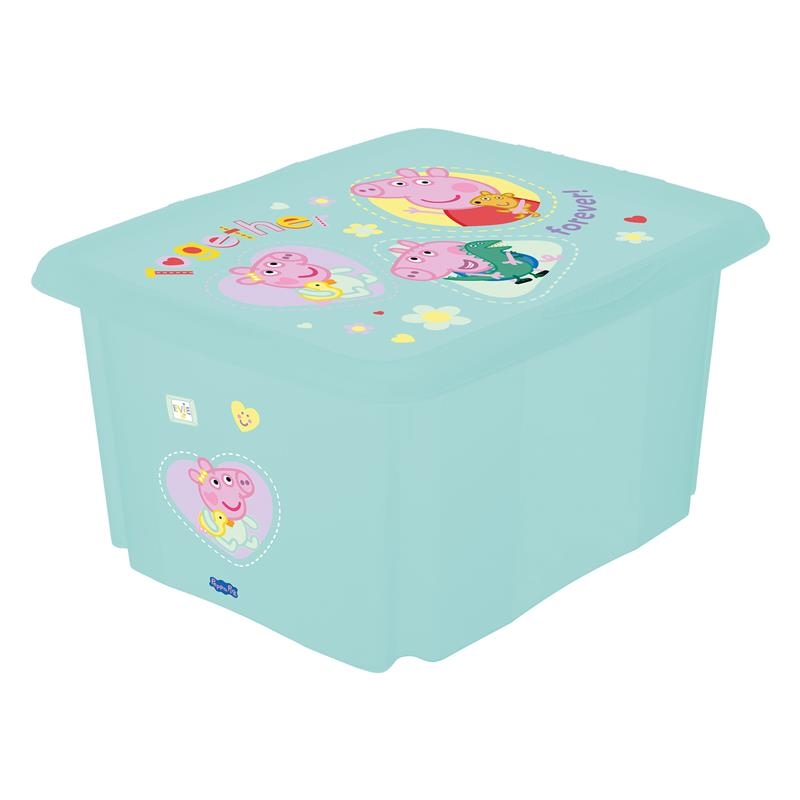 KEEEPER skrzynka z pokrywą 30L Peppa 28871