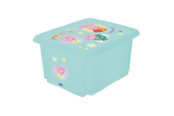 KEEEPER skrzynka z pokrywą 45L Peppa 28888