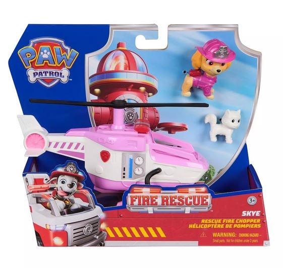 SPIN Psi Patrol Fire Rescue Skye pojazd 6072661