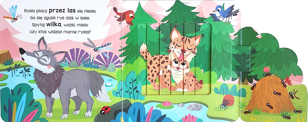 Ruchome obrazki. W lesie