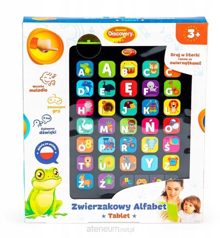 Tablet zwierzakowy alfabet