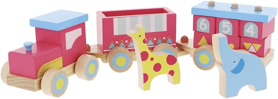 TREFL Zabawka drewn.Train Africa 61695