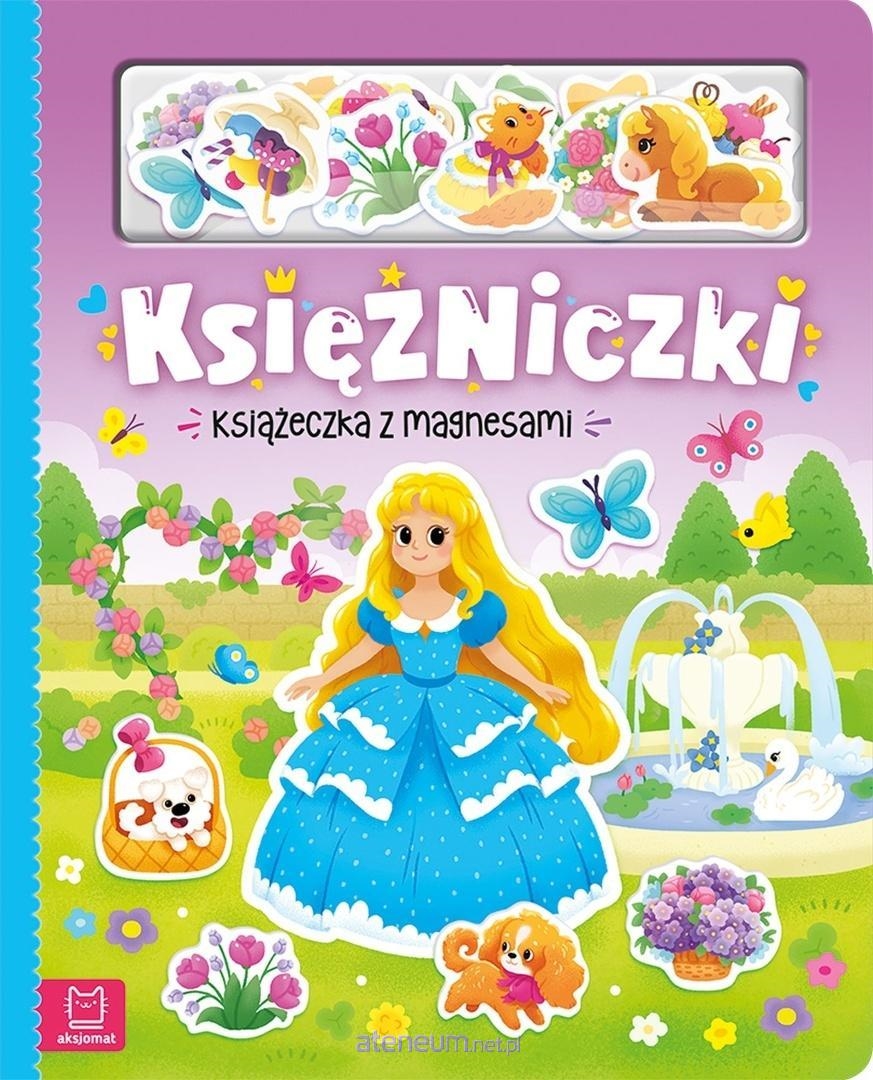 Księżniczki. Książeczka z magnesami