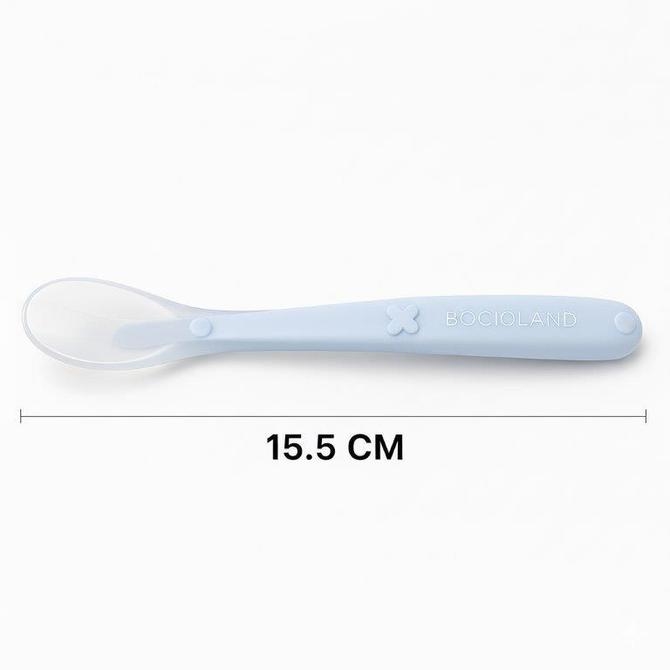 2452 ŁYŻECZKA SILIKONOWA NIEBIESKA BL245