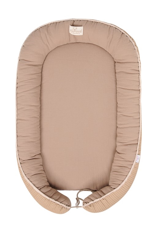 BABYMATEX GNIAZDO/KOKON PRESTIGE MUŚLIN 80x55