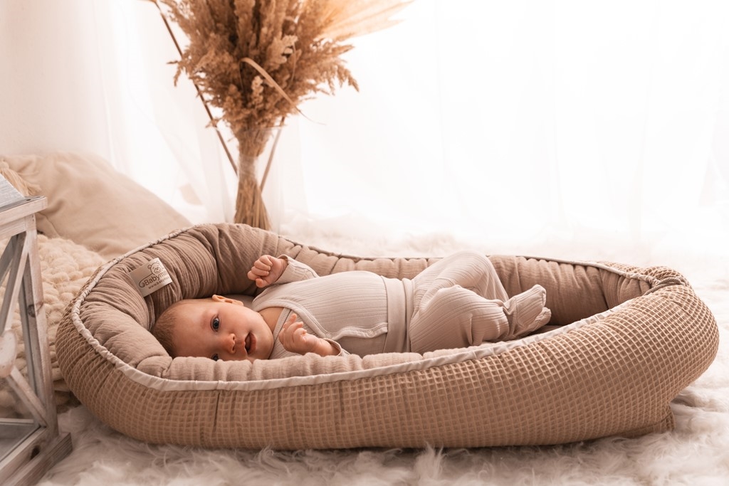 BABYMATEX GNIAZDO/KOKON PRESTIGE MUŚLIN 80x55