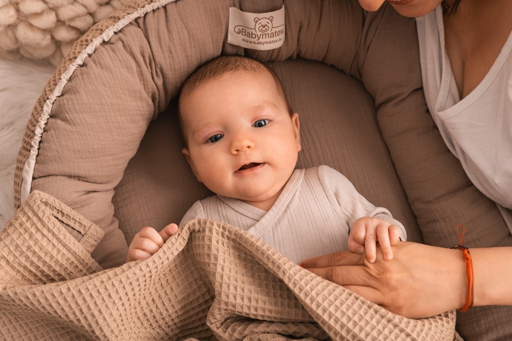 BABYMATEX GNIAZDO/KOKON PRESTIGE MUŚLIN 80x55