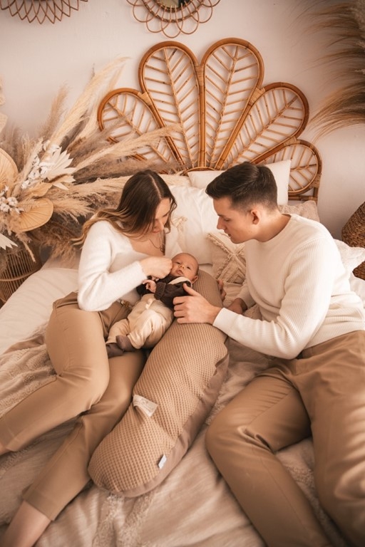 BABYMATEX Poduszka RELAX PRESTIGE MUŚLIN dł.190