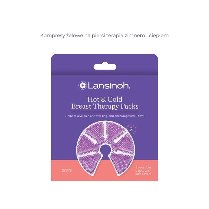 0015 ZESTAW DO TERAPII PIERSI - KOMPRES ŻELOWY LAN