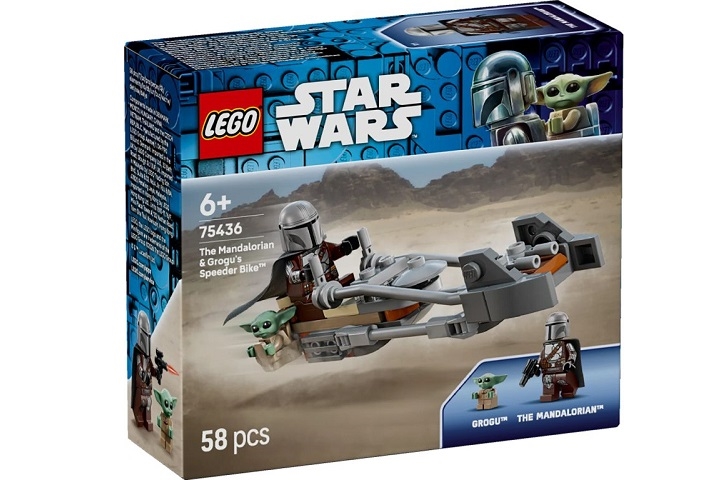 LEGO STAR WARS Śmigacz Mandalorianina i 75436
