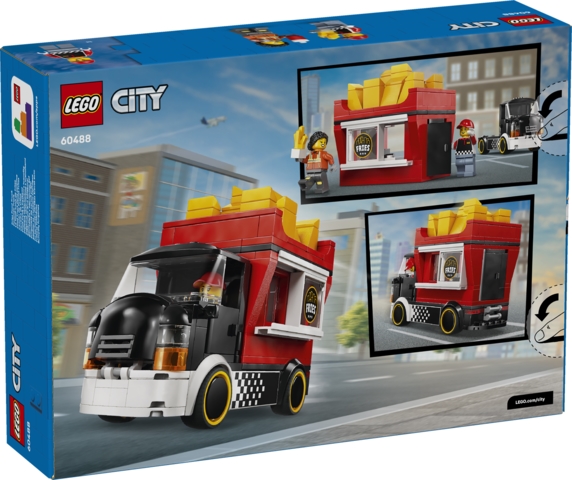 LEGO CITY 60488 FOOD TRUCK Z FRYTKAMI