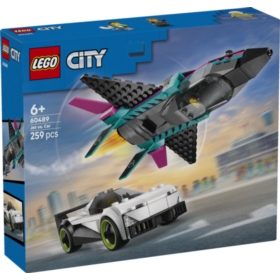 LEGO CITY 60489 ODRZUTOWIEC KONTRA SAMOCHÓD