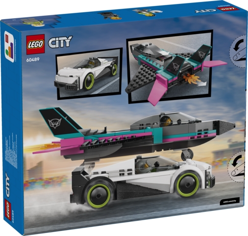 LEGO CITY 60489 ODRZUTOWIEC KONTRA SAMOCHÓD