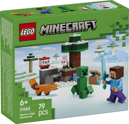 LEGO MINECRAFT 21583 PRZYGODA STEVEA W TAJDZE