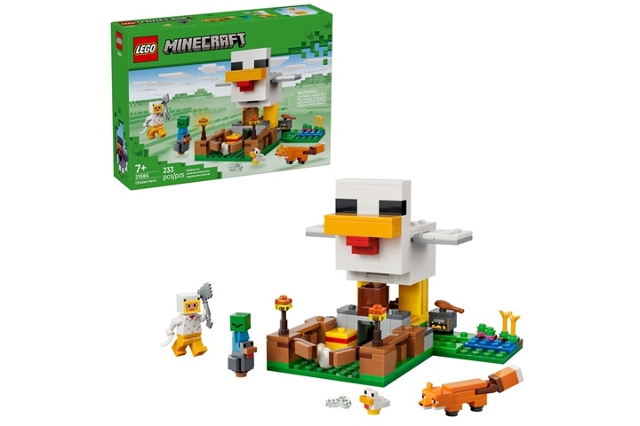 LEGO MINECRAFT 21585 FARMA KURCZAKÓW