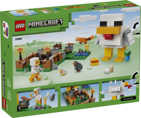 LEGO MINECRAFT 21585 FARMA KURCZAKÓW