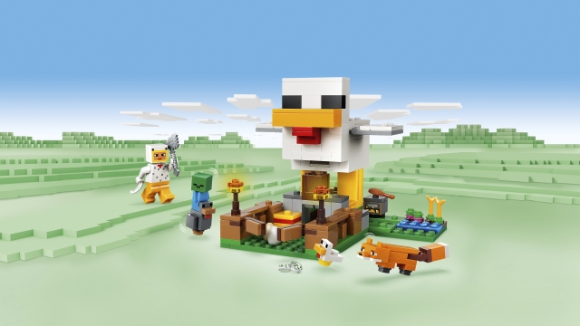 LEGO MINECRAFT 21585 FARMA KURCZAKÓW