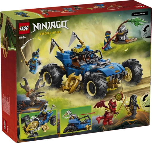 LEGO NINJAGO 71856 WIELOFUNKCYJNY SAMOCHÓD JAYA