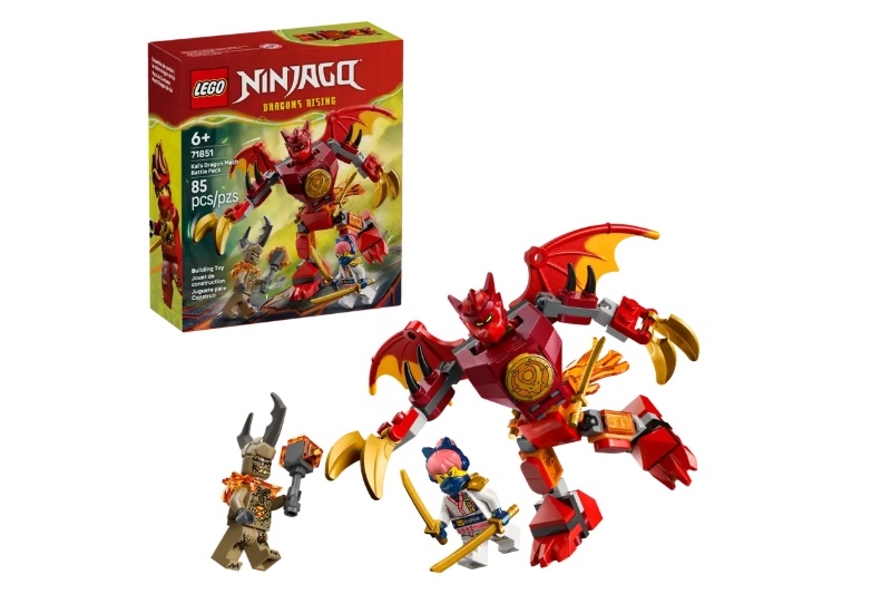 LEGO NINJAGO 71851 SMOK MECH KAIA
