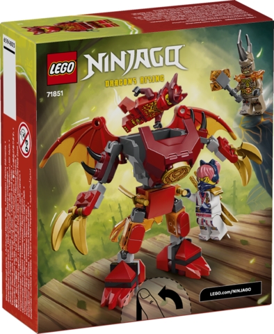 LEGO NINJAGO 71851 SMOK MECH KAIA