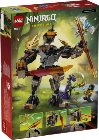 LEGO NINJAGO 71854 MECH SPECJALNY COLEA ZANE