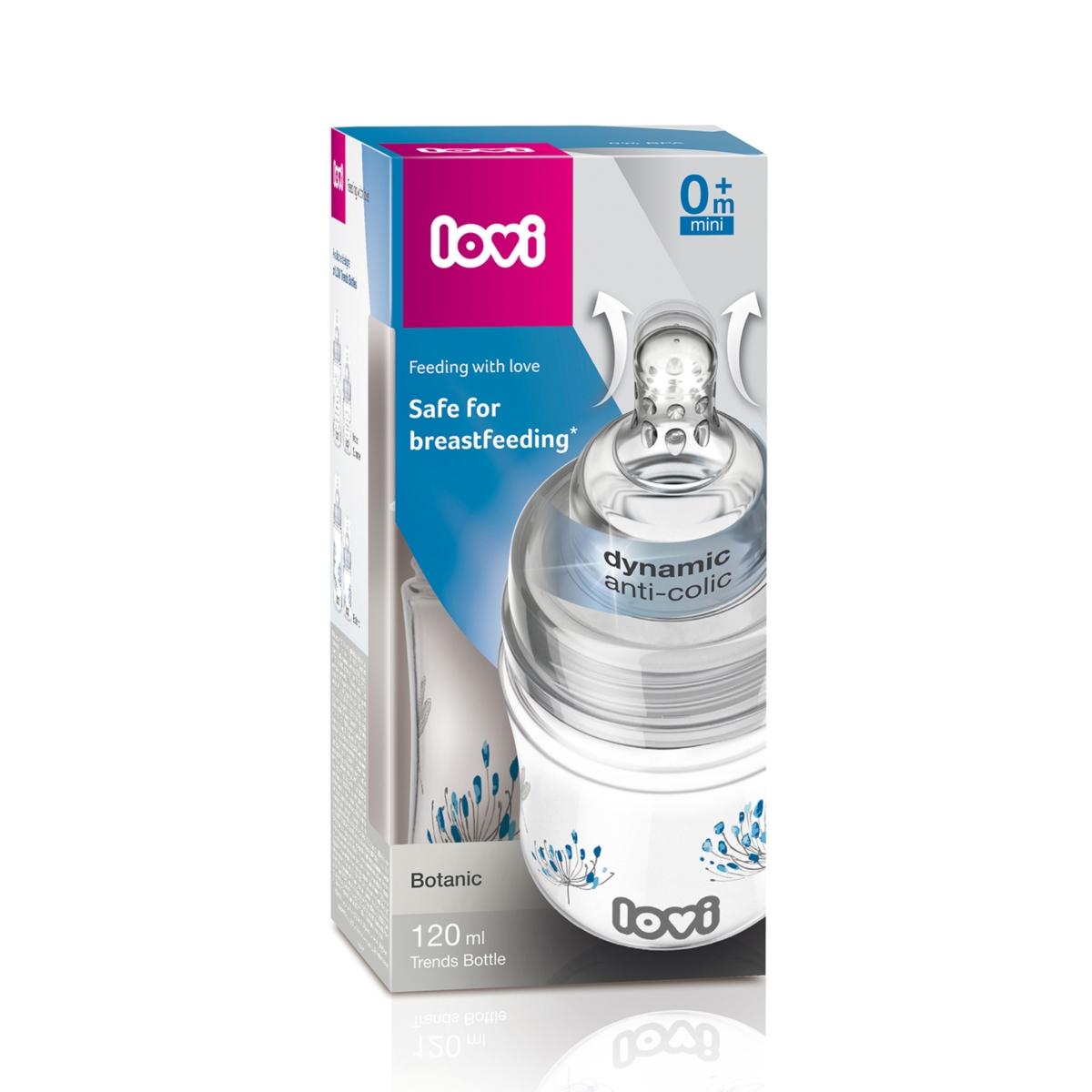 LOVI BUTELKA TRENDS BOTANIC 120ML 0+ 21/586