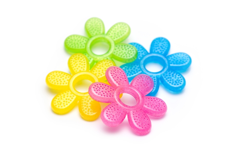 BABYONO ŻEL GRYZAK KWIATEK MAŁY 1060