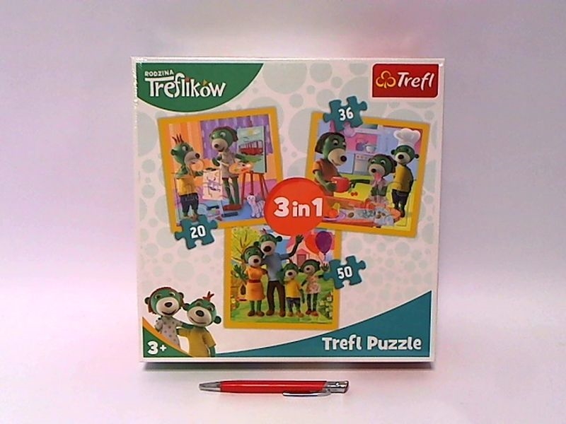 PUZZLE 3W1 RAZEM JEST WESOŁO