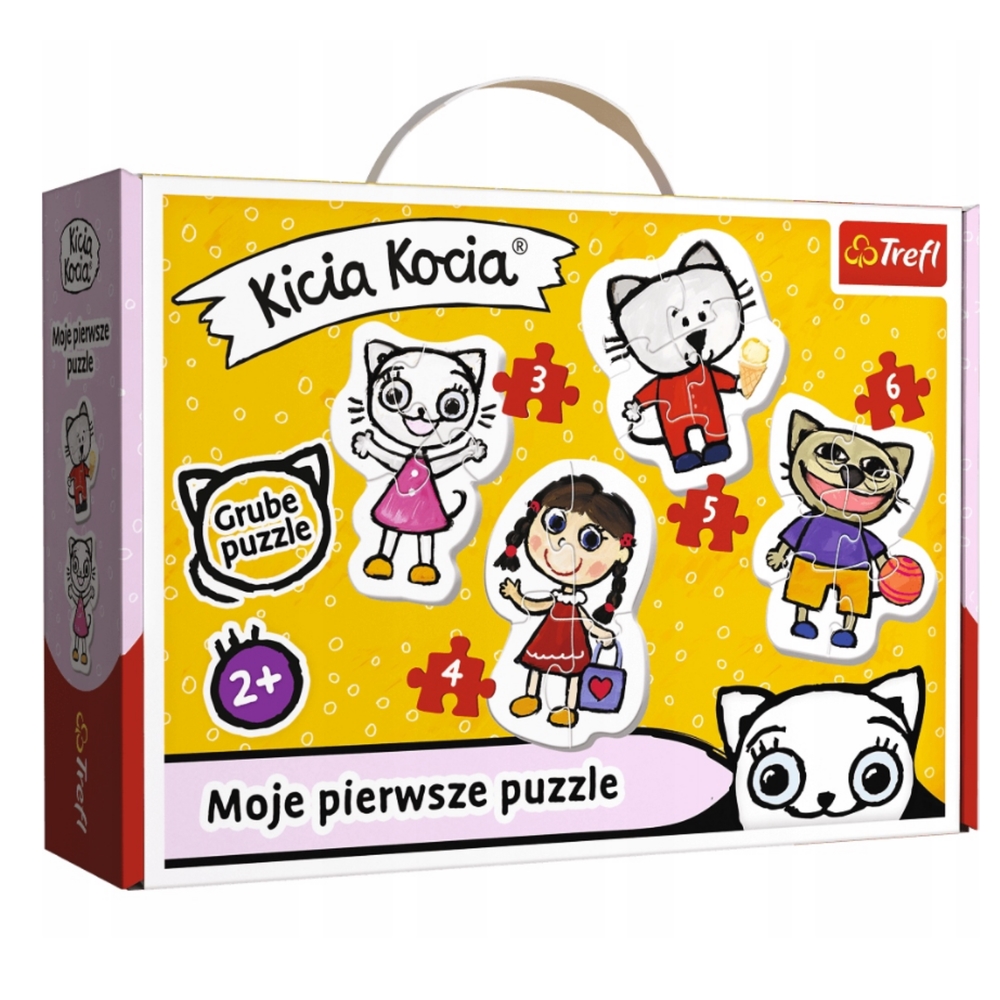 Puzzle - Baby Classic - Wesoła Kicia Kocia - 36088