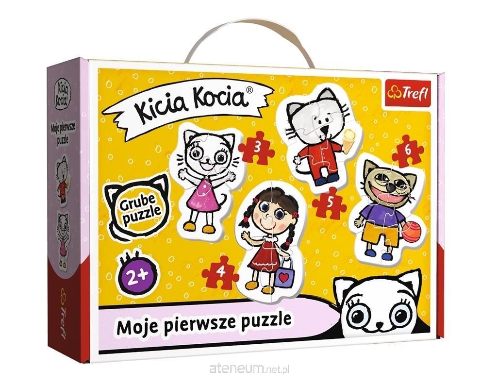 Puzzle - Baby Classic - Wesoła Kicia Kocia - 36088