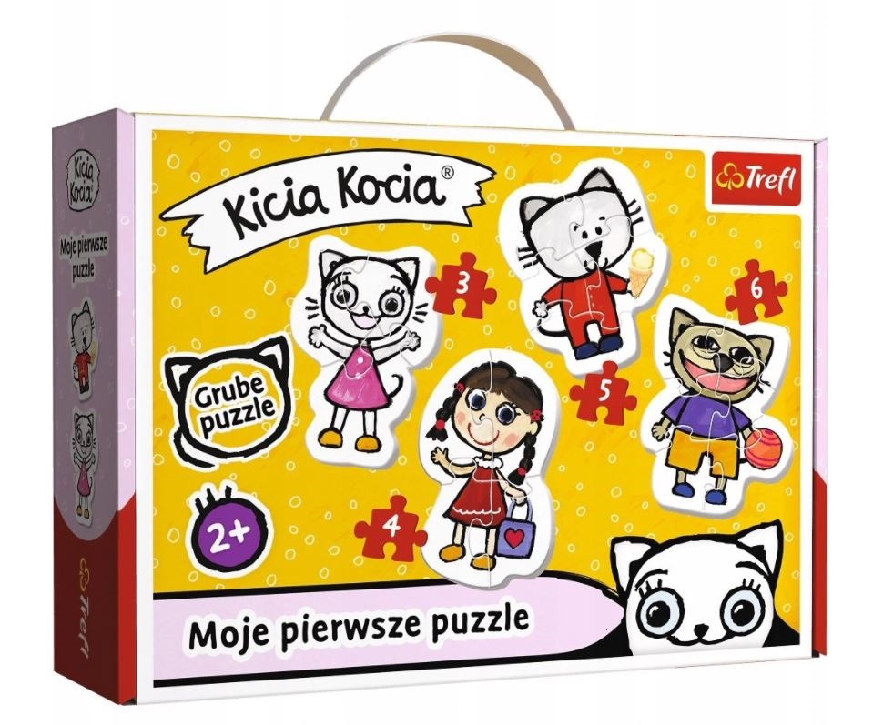 Puzzle - Baby Classic - Wesoła Kicia Kocia - 36088