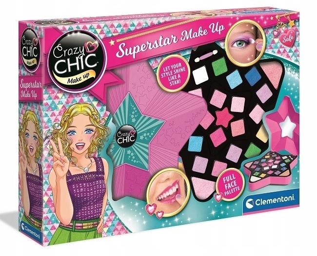 CLEMENTONI CRAZY CHIC SUPERSTAR MAKE UP